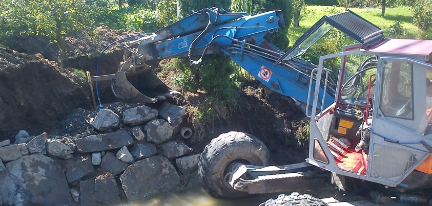 Kráčivý bagr Kaiser X4